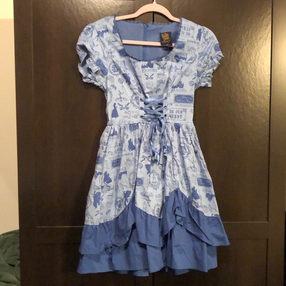 NWT Beauty and the Beast Belle Inspired Dress